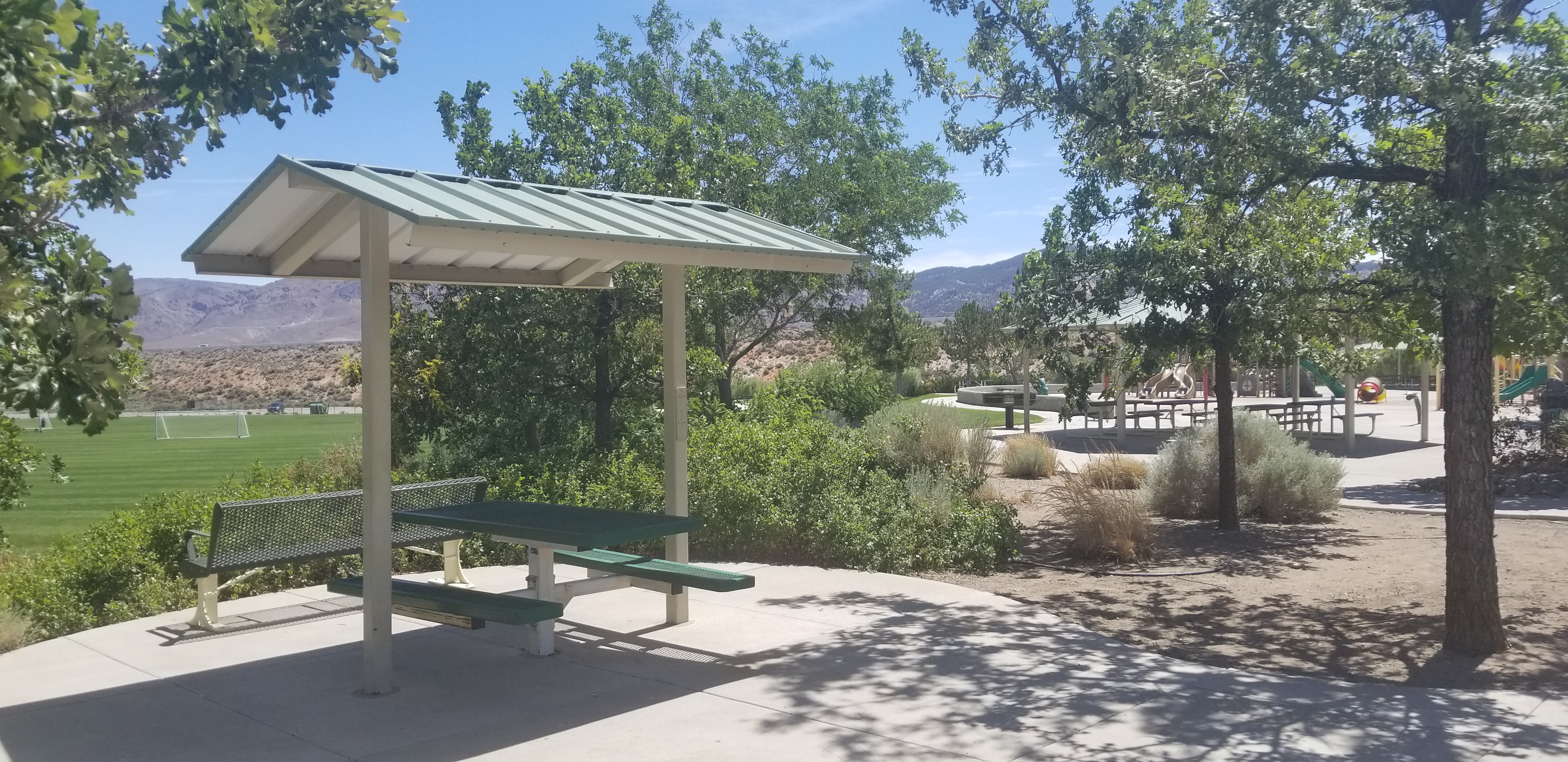First-Come/First-Served area near the Mt. Rose Pavilion and Children's Playground (non-reservable)